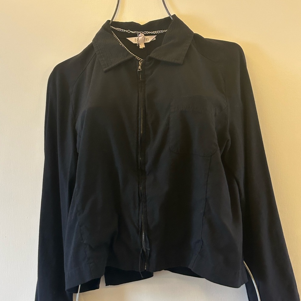 Black Zip-Up Jacket